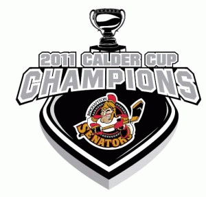 Binghamton Senators 2010 11 Champion Logo iron on transfers for T-shirts